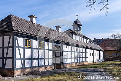 Palace in Oranienbaum - Worlitz, Germany Stock Photo
