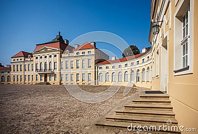 Palace in Rogalin Stock Photo