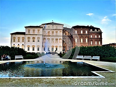 Palace of Venaria, royal residence Editorial Stock Photo