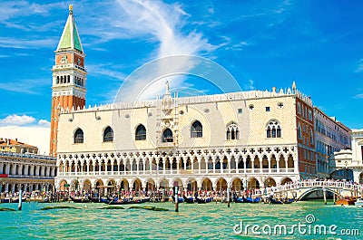 Palace in Venice Stock Photo