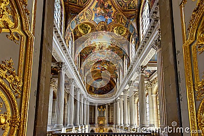 Palace of Versailles - France Editorial Stock Photo