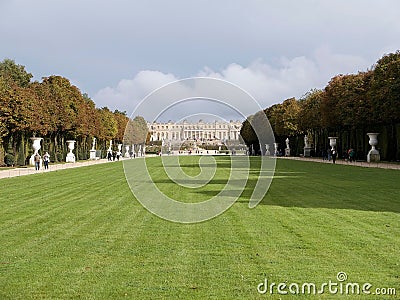 Palace of Versailles, Versailles, France Editorial Stock Photo