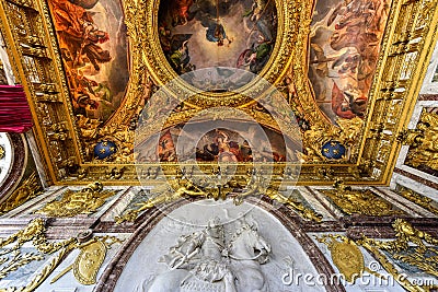 Palace of Versailles - France Editorial Stock Photo