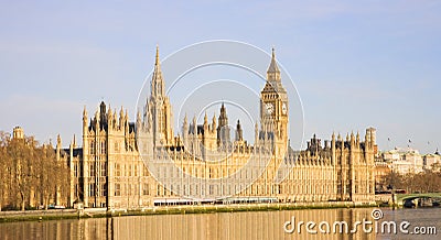 Palace of Westminster Stock Photo