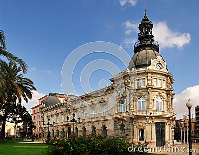 Palacio Consistorial Cartagena Stock Photo