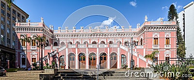 Palacio Cruz e Souza - Santa Catarina Historical Museum - Florianopolis, Santa Catarina, Brazil Stock Photo