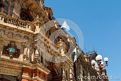 Palacio de Aguas Corrientes Stock Photo