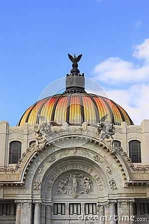 Palacio de bellas artes Stock Photo