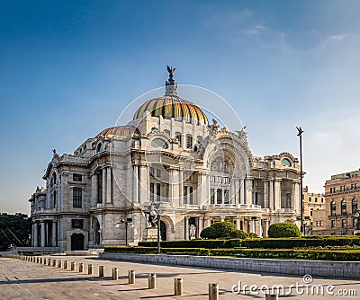 Palacio de Bellas Artes Fine Arts Palace - Mexico City, Mexico Stock Photo