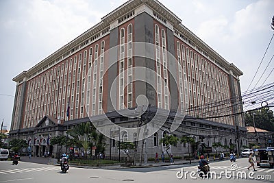 Palacio del Gobernador located in Intramuros, Manila Editorial Stock Photo