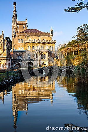 Palacio do BuÃ§aco Stock Photo