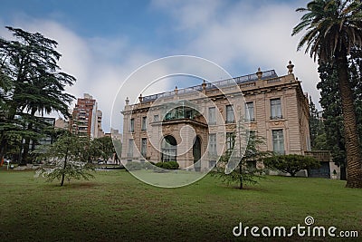 Palacio Ferreyra - Evita Fine Arts Museum Museo Superior de Bellas Artes Evita - Cordoba, Argentina Editorial Stock Photo