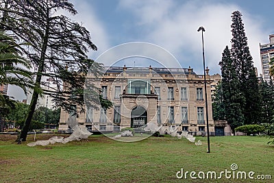 Palacio Ferreyra - Evita Fine Arts Museum Museo Superior de Bellas Artes Evita - Cordoba, Argentina Editorial Stock Photo