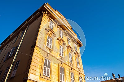 Palais Cais de Pierlas,nice, france Stock Photo