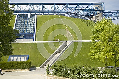 Palais de Omnisports de Paris Bercy in Paris, France Editorial Stock Photo