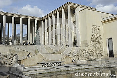 Palais de Tokyo, Paris, France Editorial Stock Photo