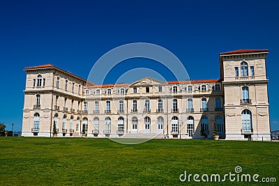 Palais du Pharo Stock Photo