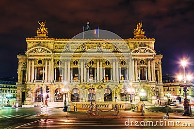 The Palais Garnier (National Opera House) in Paris, France Stock Photo