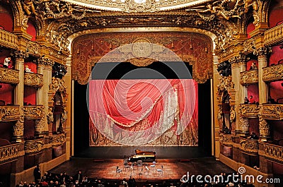 Palais Garnier, Opera National de Paris Editorial Stock Photo