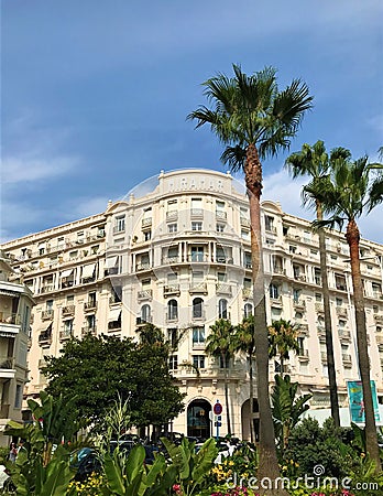 Palais Miramar, La Croisette, Cannes, South of France Editorial Stock Photo