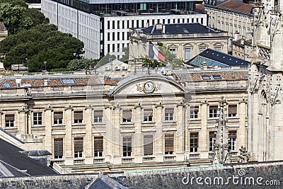 Palais Rohan - Bordeaux City Hall Stock Photo