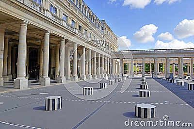 Palais Royale, Paris, France Stock Photo