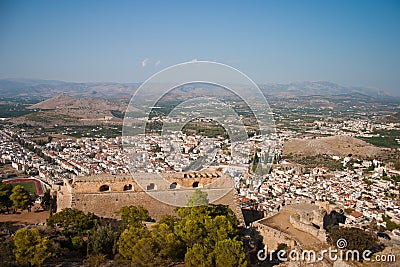 Palamidi castle Stock Photo