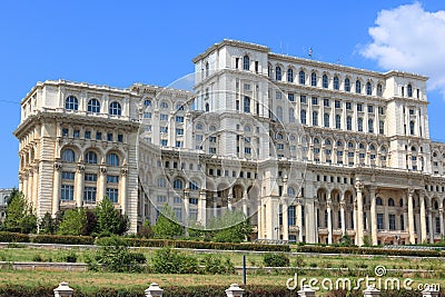 Palatul Parlamentului, Romania Stock Photo