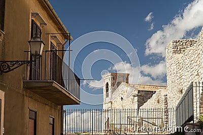 Palazzo Adriano Stock Photo