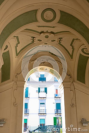 The Palazzo dello Spagnolo Stock Photo