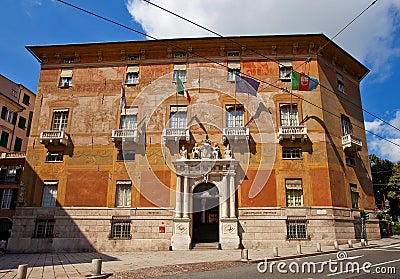 Palazzo Doria-Spinola (1543, UNESCO site). Genoa, Italy Stock Photo
