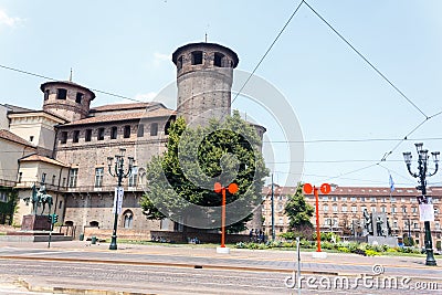 Palazzo Madama, Torino Editorial Stock Photo