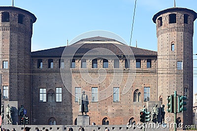Palazzo Madama, Torino Editorial Stock Photo