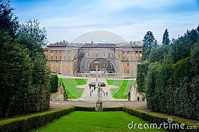 Palazzo Pitti Stock Photo