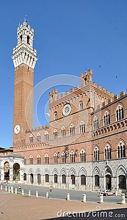 Palazzo Pubblico Stock Photo