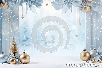 Beautiful New Year background Stock Photo