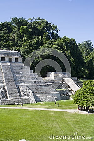 Palenque - mexico Stock Photo