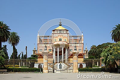 Palermo palazzina cinese front view Stock Photo