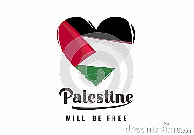Palestine Independence Day. Save Gaza, Save Humanity vector background, poster, slogan, t-shirt design isolated on white Vector Illustration