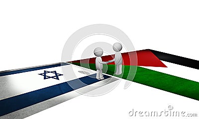 Palestine and Israel Stock Photo