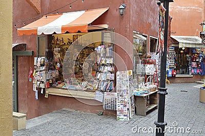 PALIO SHOPPING VILLAGE Editorial Stock Photo