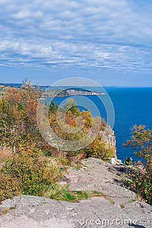 Palisade Head Viewpoint Stock Photo