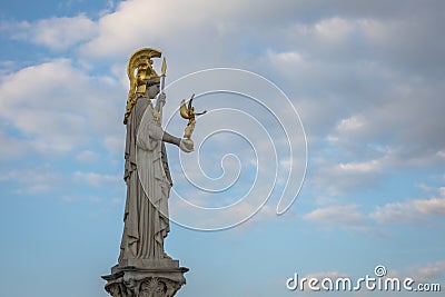 Pallas Athene Stock Photo