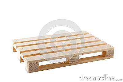 Empty Pallet Stock Photo