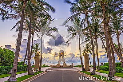 Palm Beach Florida Editorial Stock Photo