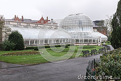 Palm House Stock Photo