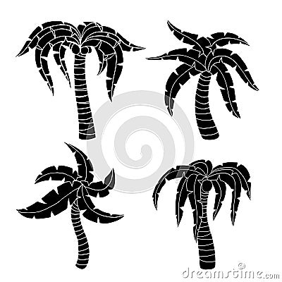 Palm tree Vector Illustration