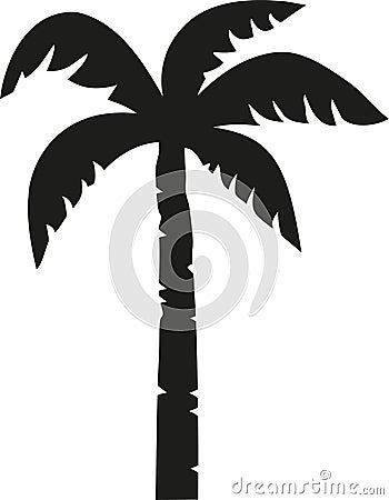 Palm tree vector Vector Illustration