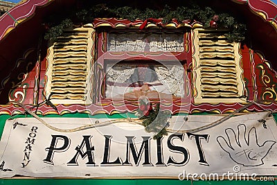 Palmist Stock Photo