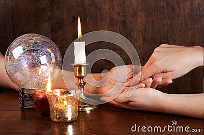 Palmistry Stock Photo